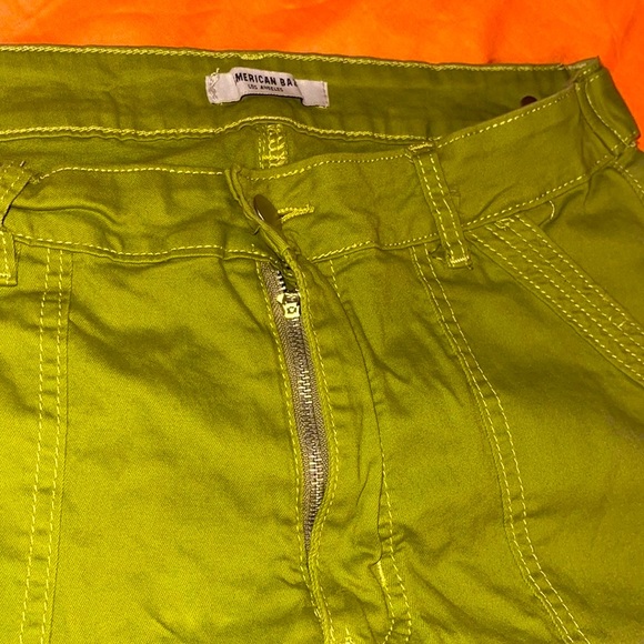 fashion nova 🫒 olive green high waisted pant - Picture 5 of 5